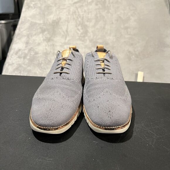 Cole Haan Zerogrand Wingtip Oxford Men's 13 Gray C24944 Stitchlite Shoes - Picture 2 of 10